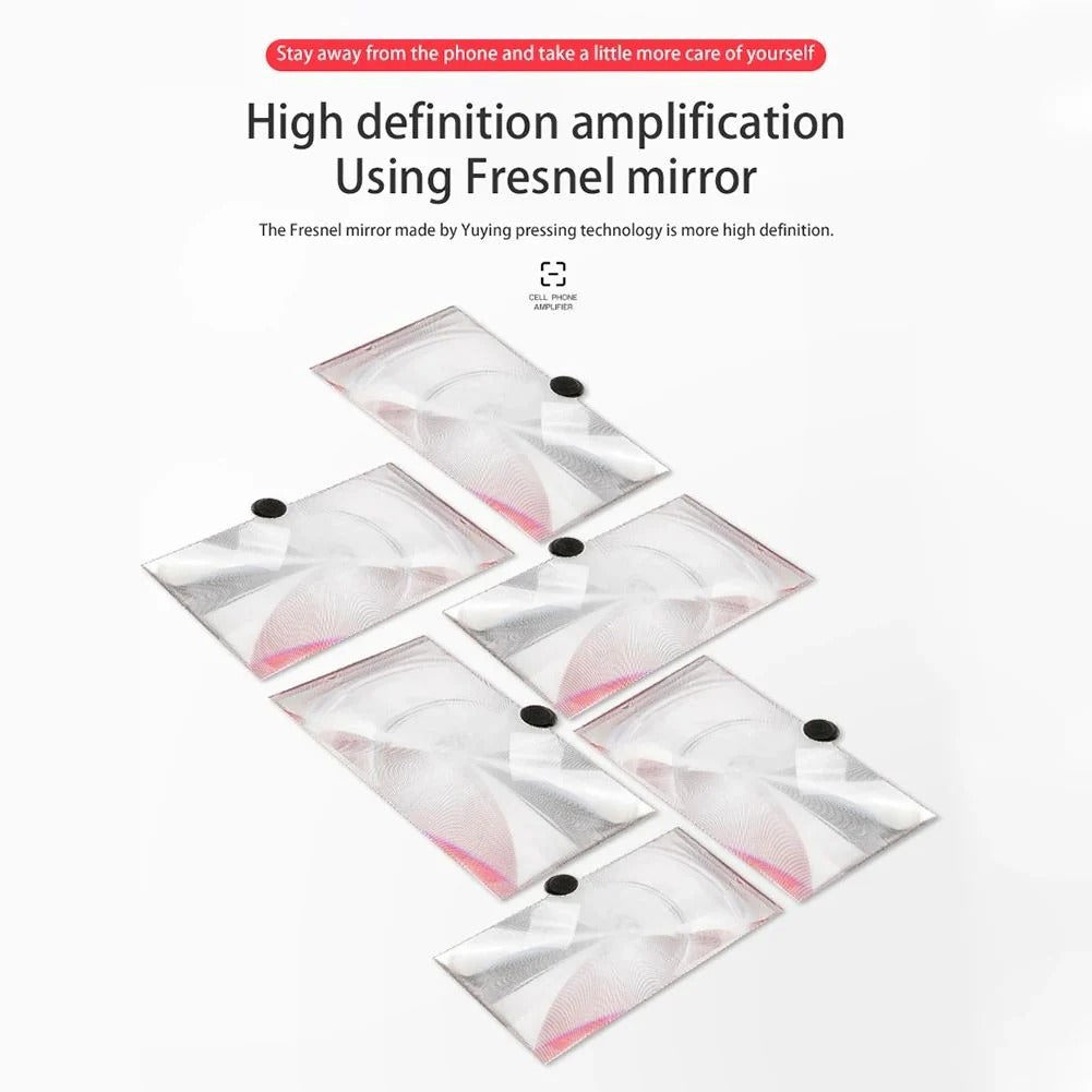 Mobile Phone Video Amplifier Enlarged Screen Magnifier—Your Portable Home Cinema